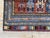 Fine Afghan Kazak Boteh Panel Wool Rug 5x7 For Sale - Image 9 of 13