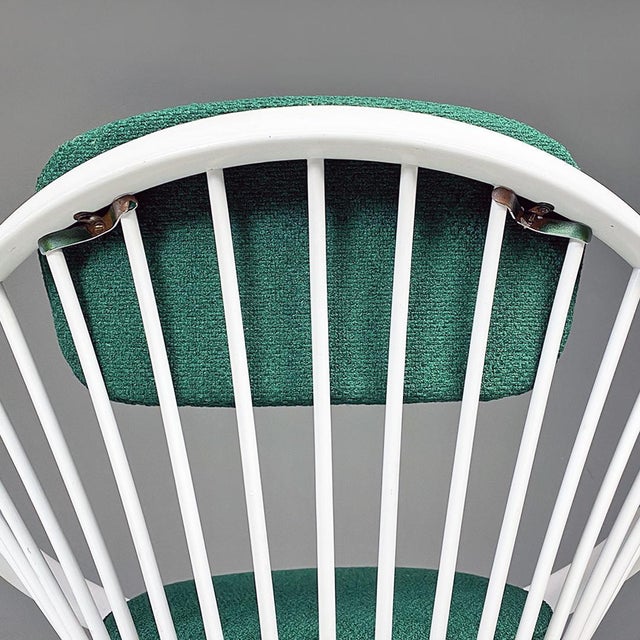 Gold Set of Mid-Century Swedish Beach Circle Armchairs attributed to Yngve Ekström for Ese Mobler, 1970s, 1960s For Sale - Image 8 of 15