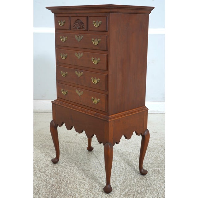 Age: Approx: 40 Years Old Details: Solid Cherry 2 Piece Construction Hand Dovetailed Drawer Construction High Quality...