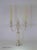 1980’s Vintage/New Old Stock Pair of Silverplate 3-Light Candelabras For Sale - Image 4 of 13