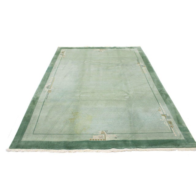 Vintage Nepalese Hand-Knotted Rug For Sale - Image 3 of 7