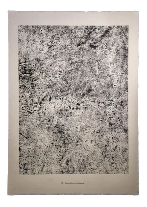 Jean Dubuffet, Contained Animation, Lithograph, 1959