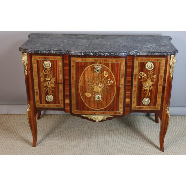 Transitional Commode by Martin Ohneberg, 18th Century For Sale - Image 10 of 12