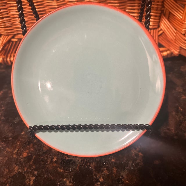 Ceramic Southern Living Bread Plates - Set of 7 For Sale - Image 4 of 8