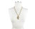 Contemporary Chanel Vintage Gold Plated CC Heart Pendant Necklace For Sale - Image 3 of 4