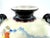 1940s Vintage Goldcastle Chikusa Hand-Painted Japanese Porcelain Landscape Vase For Sale - Image 5 of 12
