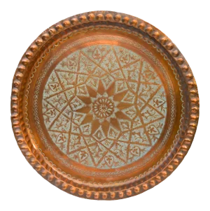 Antique Moorish-Patterned Tray