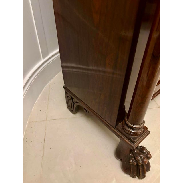 Brown Antique Regency Mahogany Sideboard, 1825 For Sale - Image 8 of 17