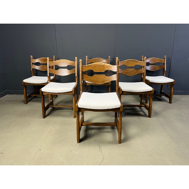 Brutalist Vintage Brutalist Dining Chairs, 1960s, Set of 6 For Sale - Image 3 of 9