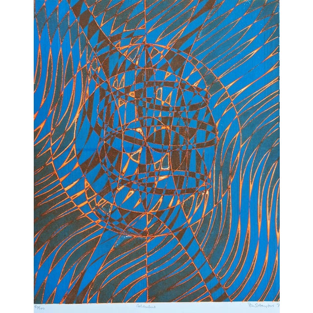 Artist: Stanley William Hayter (1901-1988 ) Title: Calculus Date: 1971 Medium: Etching and soft-ground etching Image Size:...