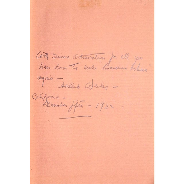 "Bacchus Behave! The Lost Art of Polite Drinking" 1933 Whitaker, Alma (Inscribed) For Sale - Image 4 of 7