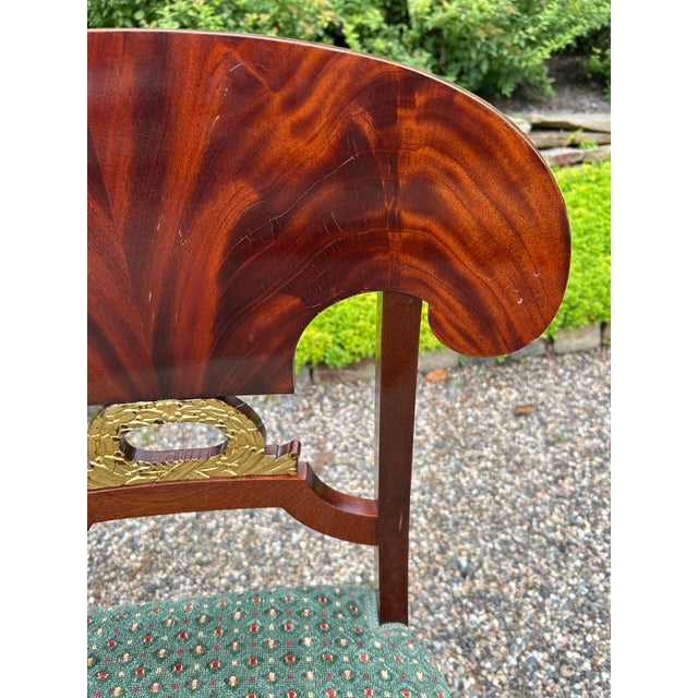 Biedermeier Style Flame Mahogany Dining Chairs -Set of 6 For Sale In Philadelphia - Image 6 of 16