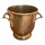 Brass Faux Bamboo Ice Bucket For Sale
