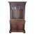 Antique 19th Century French Henry II Carved Oak Hunt Cabinet Bookcase Cupboard For Sale