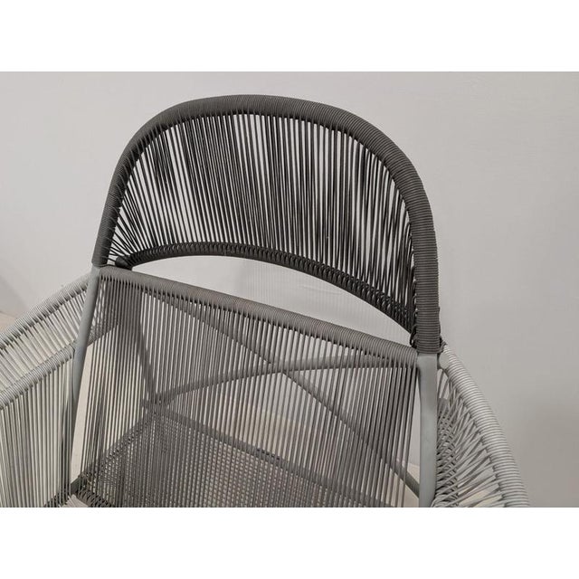 Traveler Outdoor Set in Rope from Roche Bobois, Set of 5 For Sale - Image 6 of 18