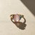 Rose Quartz Multicolor Ring in 14k Gold, Size 7.5 For Sale - Image 12 of 12
