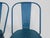 1970s Vintage Tolix Chairs in Blue Metal by Xavier Pauchard, 1970s, Set of 2 For Sale - Image 5 of 10