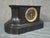 Napoleon III Black Marble Mantel Clock For Sale - Image 4 of 9