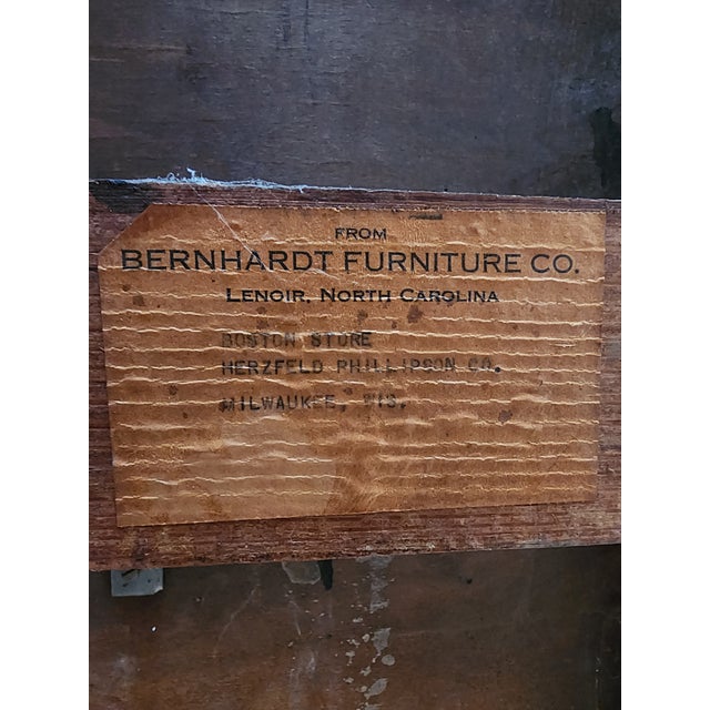 The Sheraton style dining table is from between 1935 and 1948 when The Herzfeld-Phillipson Company was the corporate name...