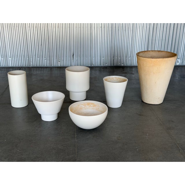 Ceramic 1960s John Follis for Architectural Pottery Cermaic Planter For Sale - Image 7 of 9