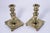 Traditional Pair of Virginia Metalcrafters Brass no.3053 Candlesticks For Sale - Image 3 of 17