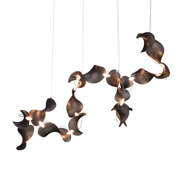 The wide, undulating curves of large sand dunes inspired us to create the modular Dune light fixture. Fascinated by the...