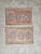 1960s Small Traditional Oriental Style Turkish Rug - Set of 2 20" x 31" / 51 x 80 Cm - 20" x 33" / 52 x 84 Cm Hand woven...