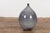 Prem Collection Hand Crafted Artisan Vase with Narrow Mouth and Blue Grey Glaze For Sale - Image 10 of 12