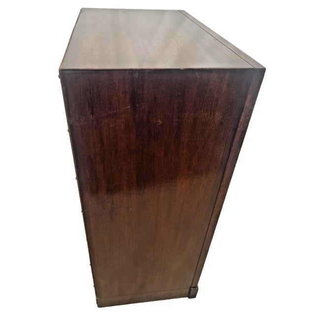 Antique Industrial Multi Twenty Drawer Mercantile Sheet Music, Filing Chest For Sale - Image 11 of 18
