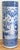 Vintage Chinoiserie Ceramic Blue and White Floral Motif Umbrella Stand For Sale In Kansas City - Image 6 of 10