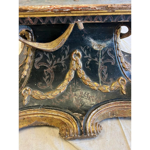 Rococo Antique Capitol Side Table For Sale - Image 3 of 3