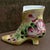 Vintage Limoges Ceramic Victorian Boot With Roses & Gold Accents For Sale - Image 9 of 9