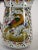 Vintage Portugal Faience Pitcher Hand Painted Bird Decoration, Signed For Sale - Image 12 of 12