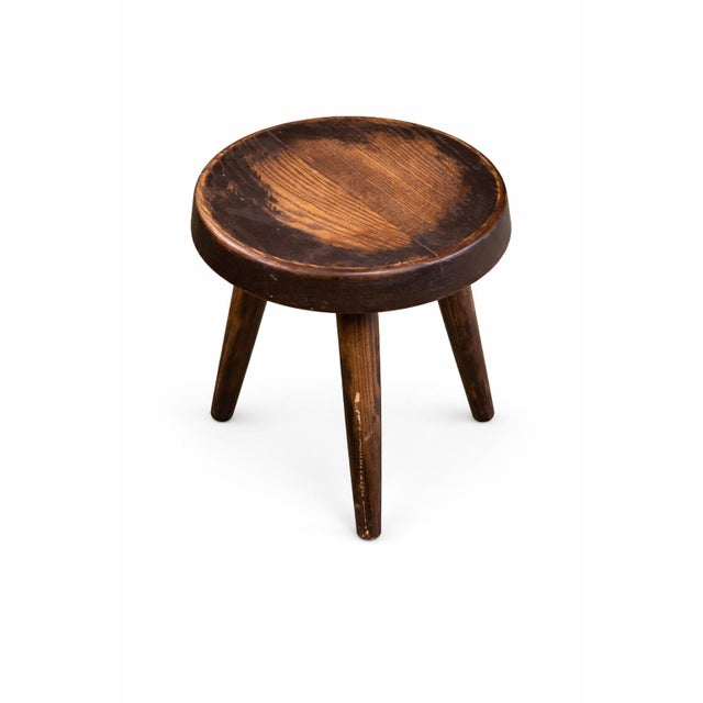 1960s Shepherd Stool attributed to Charlotte Perriand, 1960s For Sale - Image 5 of 5