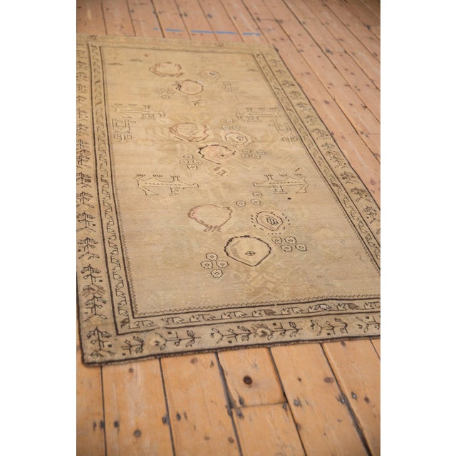 1920s Antique Distressed Karabagh Rug - 3'5" x 6'5" For Sale - Image 5 of 16
