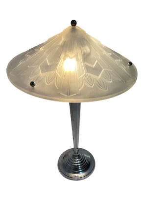 French Art Deco Table Lamp, 1930s