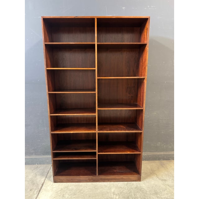 1970’s Danish Modern Carlo Jensen Rosewood Bookcase For Sale - Image 11 of 11