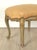 French Painted and Gilt Upholstered Stool, 19th Century For Sale - Image 4 of 6