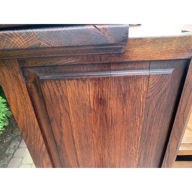 Spanish Cabinet or Bar with Drawer in Oak, 1940s For Sale - Image 17 of 18
