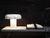 Marie marble table lamp by haymann editions dimensions: d 31 x h 26 cm. Materials: white carrara marble. Carved in marble,...