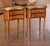 Wood Pair of Early 20th Century French Louis XV Style Cherry Side Tables For Sale - Image 7 of 16