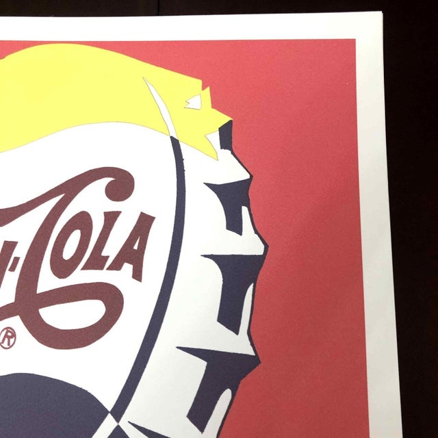 1990s After Andy Warhol "Pepsi-Cola" Lithograph For Sale - Image 10 of 11