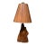 Organic Modern With Wabi-Sabi Style Driftwood Table Lamp For Sale