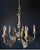 Vintage Bronze Chandelier, 1960s For Sale - Image 10 of 10
