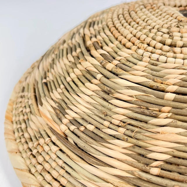 Early 20th Century Early 20th Century Rare Tonga Binga Basket Bowl 10inch MATTER COLLECTION For Sale - Image 5 of 6