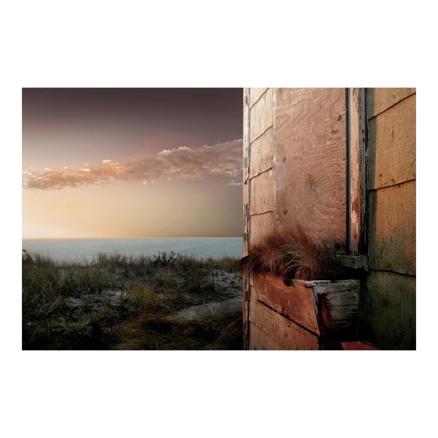 42" Signed Original Photograph by Glenn Daidone. Limited Edition Print on Archival Paper. Oceanscape. Cape Cod. Golden Hour. For Sale