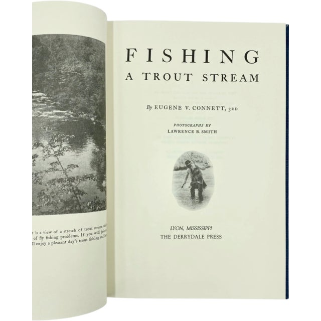Fishing a Trout Stream by Eugene v. Connett Derrydale Press 1989 Hardcover For Sale - Image 4 of 14