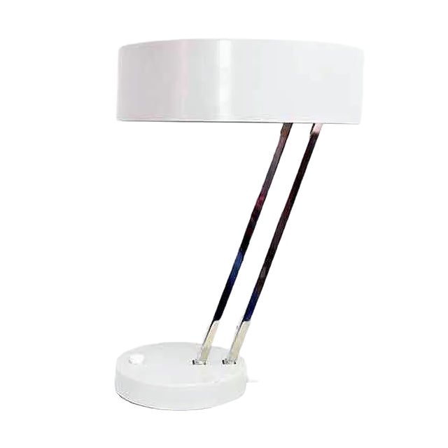 Metal and Steel Bar Desk Lamp from Kaiser, 1960s For Sale