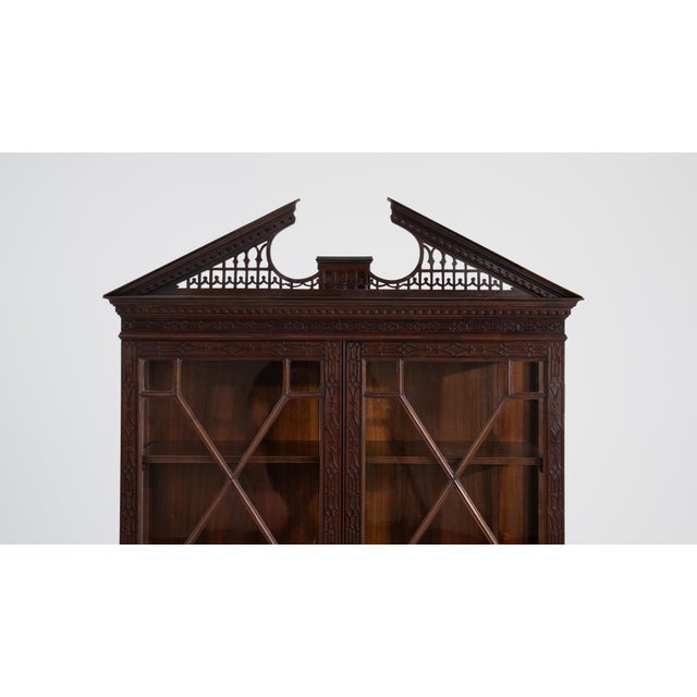 19th Century Fine Chippendale Vitrine For Sale - Image 15 of 16