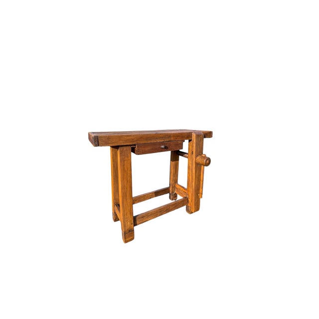 Vintage French Children's Carpenter Workbench, 1920s For Sale - Image 4 of 16